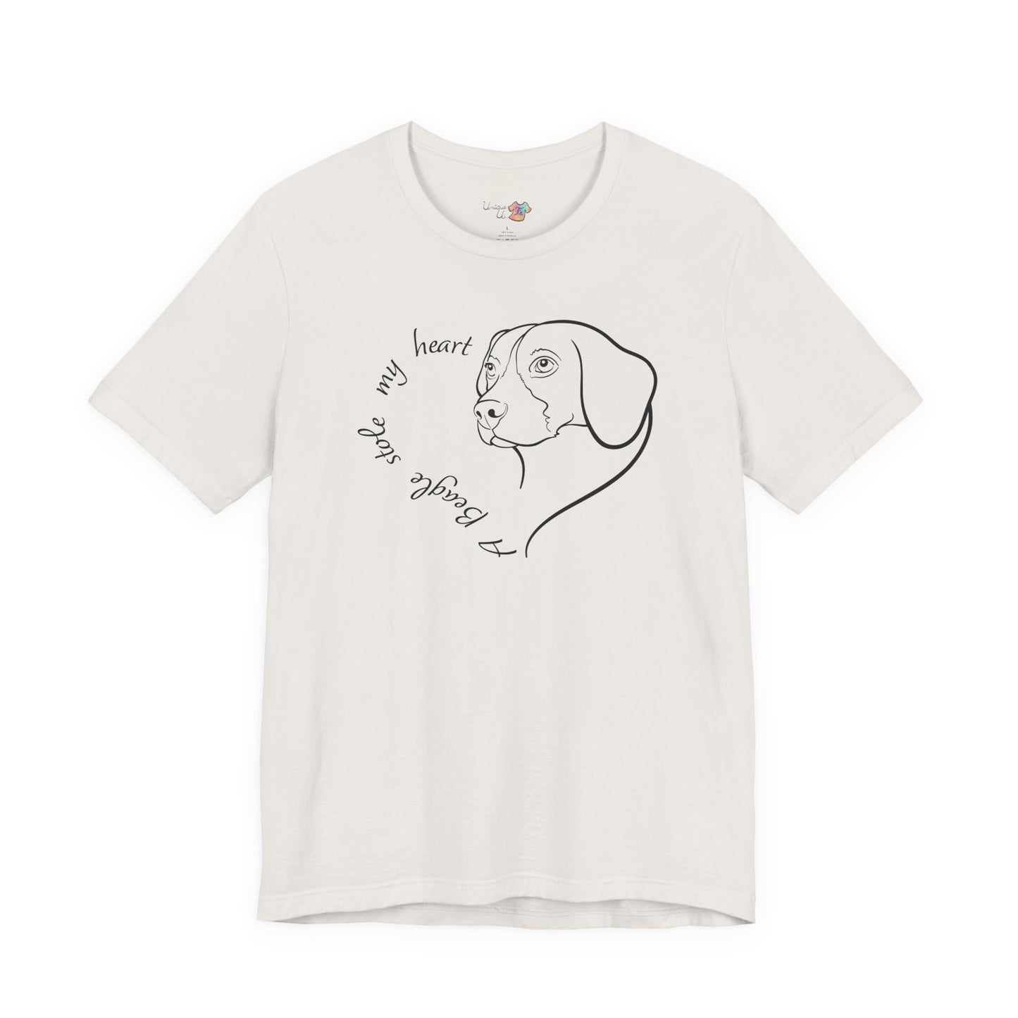 A Beagle Stole My Heart T-Shirt | Cute Beagle Dog Lover Gift, Beagle Tee