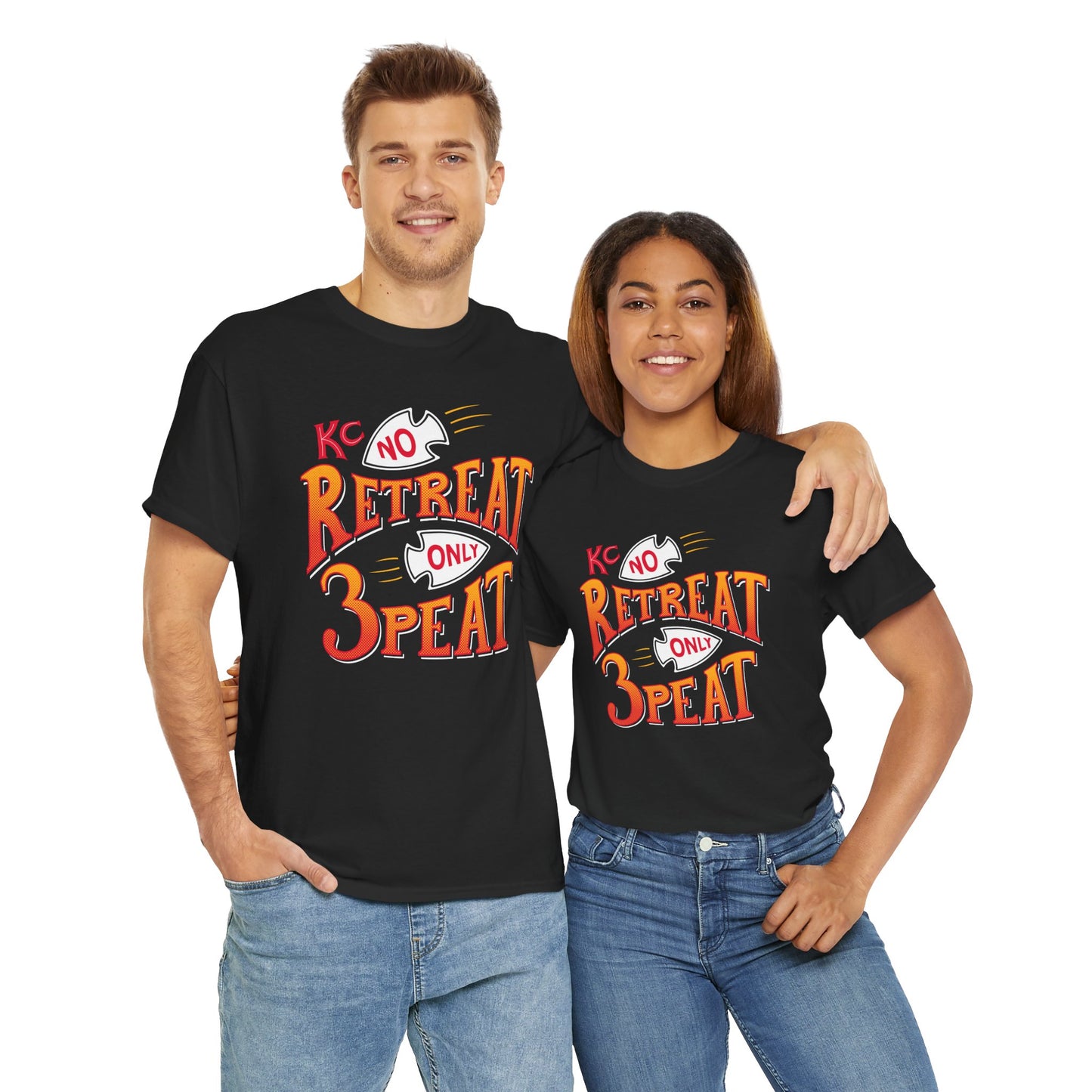 KC No Retreat Only 3Peat - Special Edition T Shirt