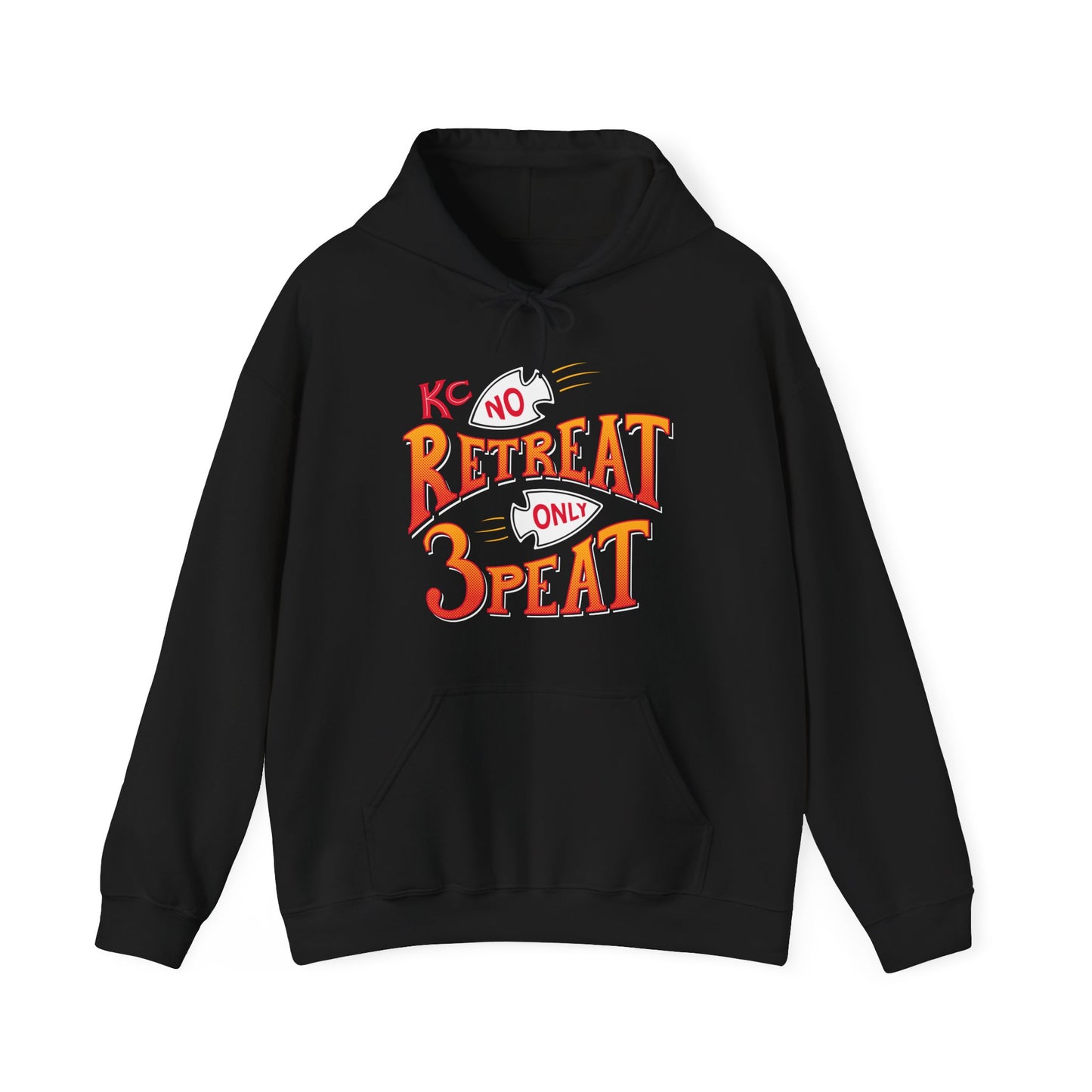 KC No Retreat Only 3Peat - Special Edition Hoodie