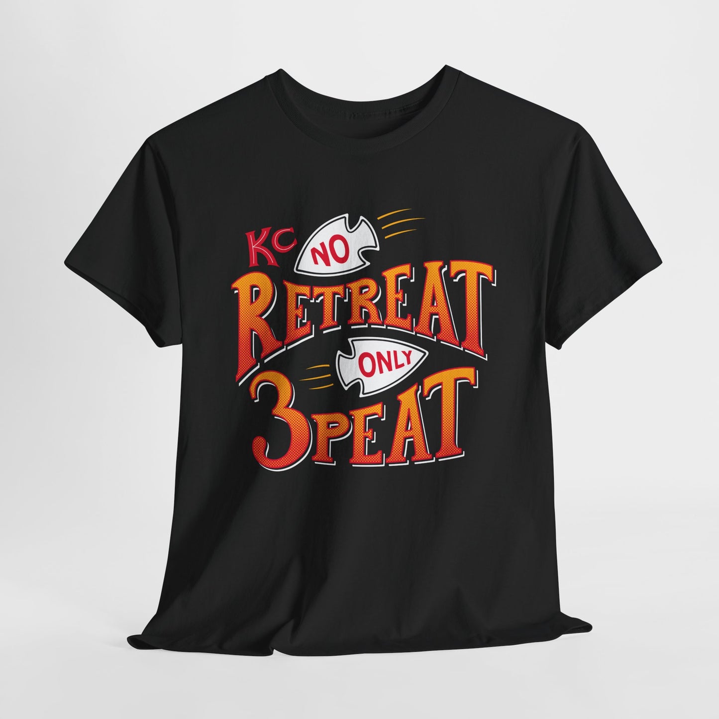 KC No Retreat Only 3Peat - Special Edition T Shirt