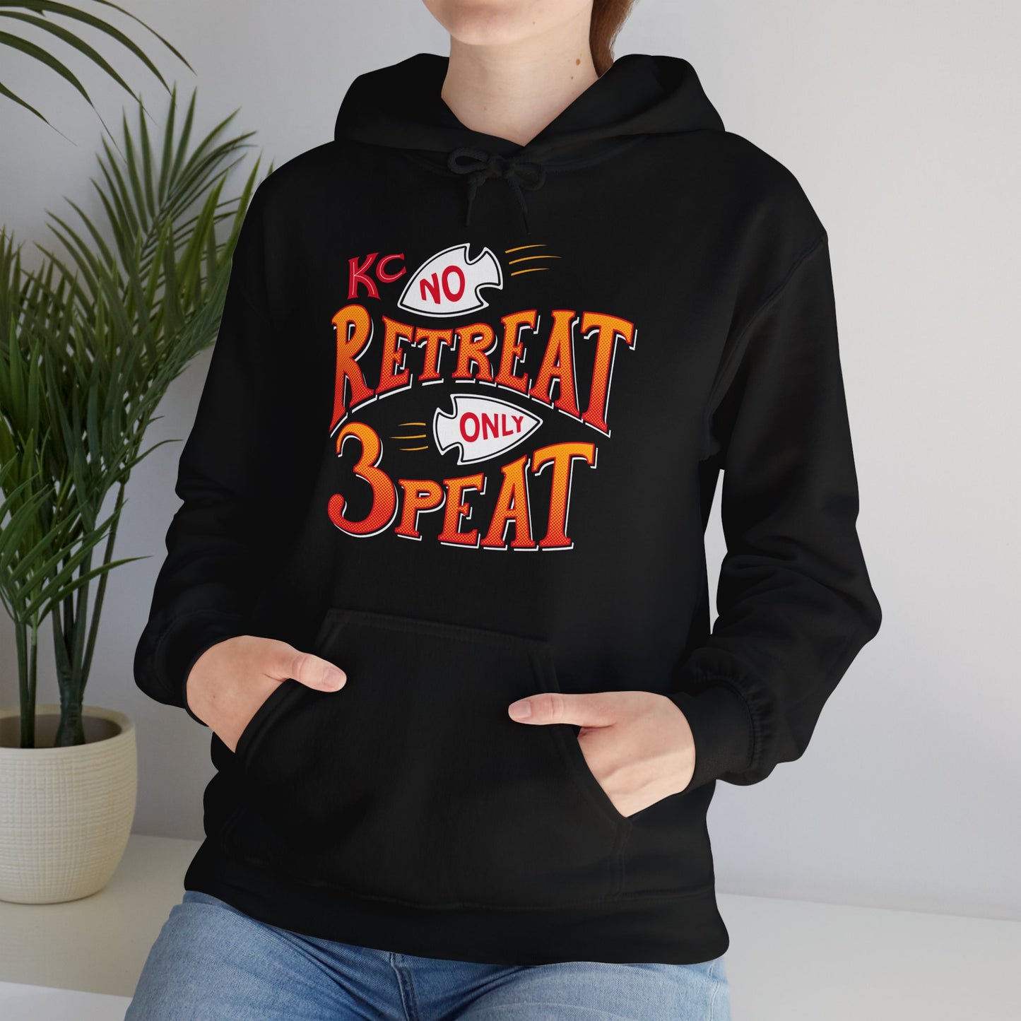 KC No Retreat Only 3Peat - Special Edition Hoodie