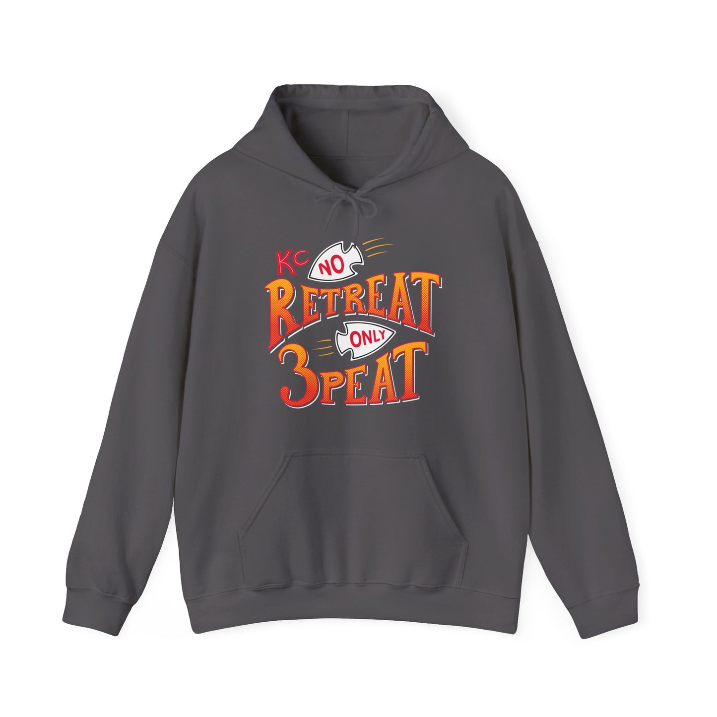 KC No Retreat Only 3Peat - Special Edition Hoodie