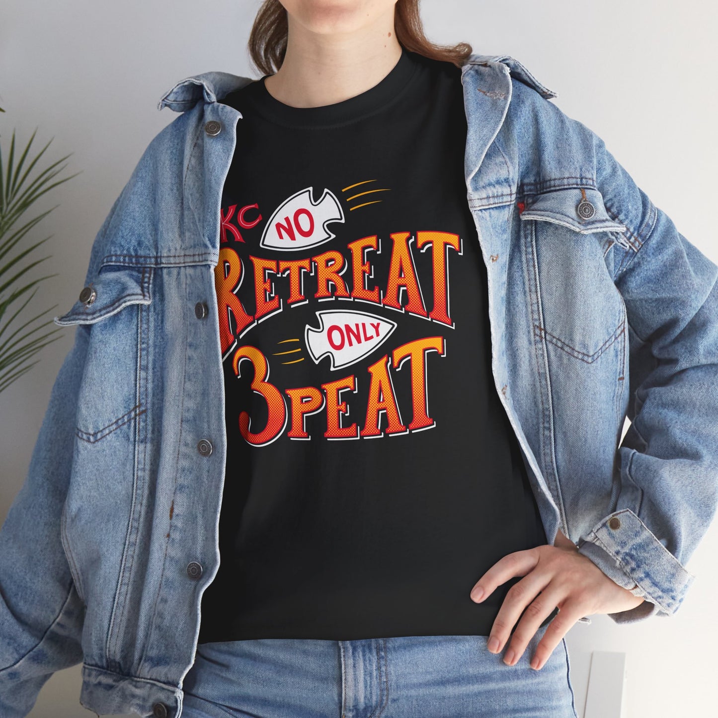 KC No Retreat Only 3Peat - Special Edition T Shirt