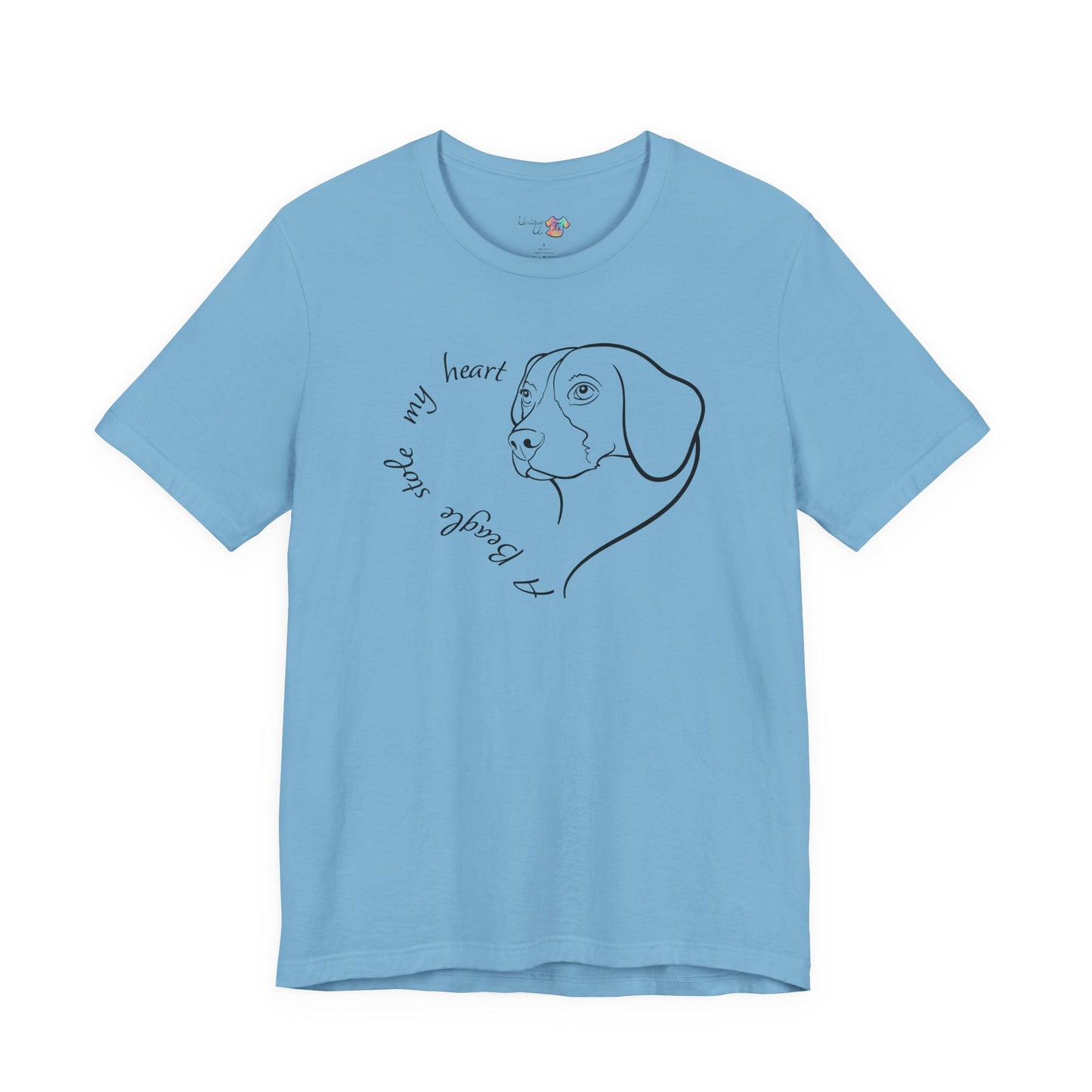 A Beagle Stole My Heart T-Shirt | Cute Beagle Dog Lover Gift, Beagle Tee