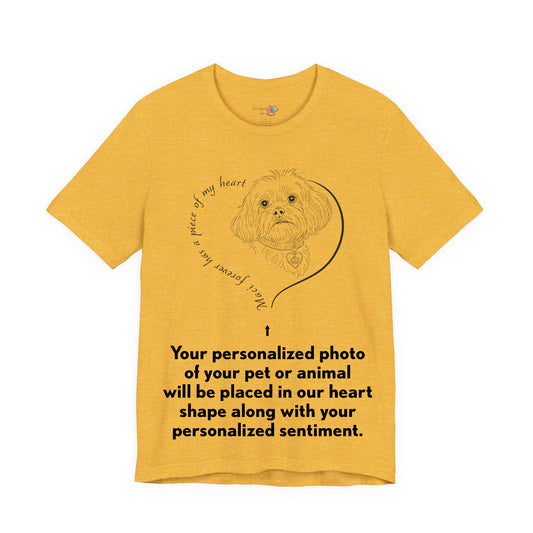 Custom Personalized Stole My Heart T-Shirt | Custom Design Pet and Animal Tee