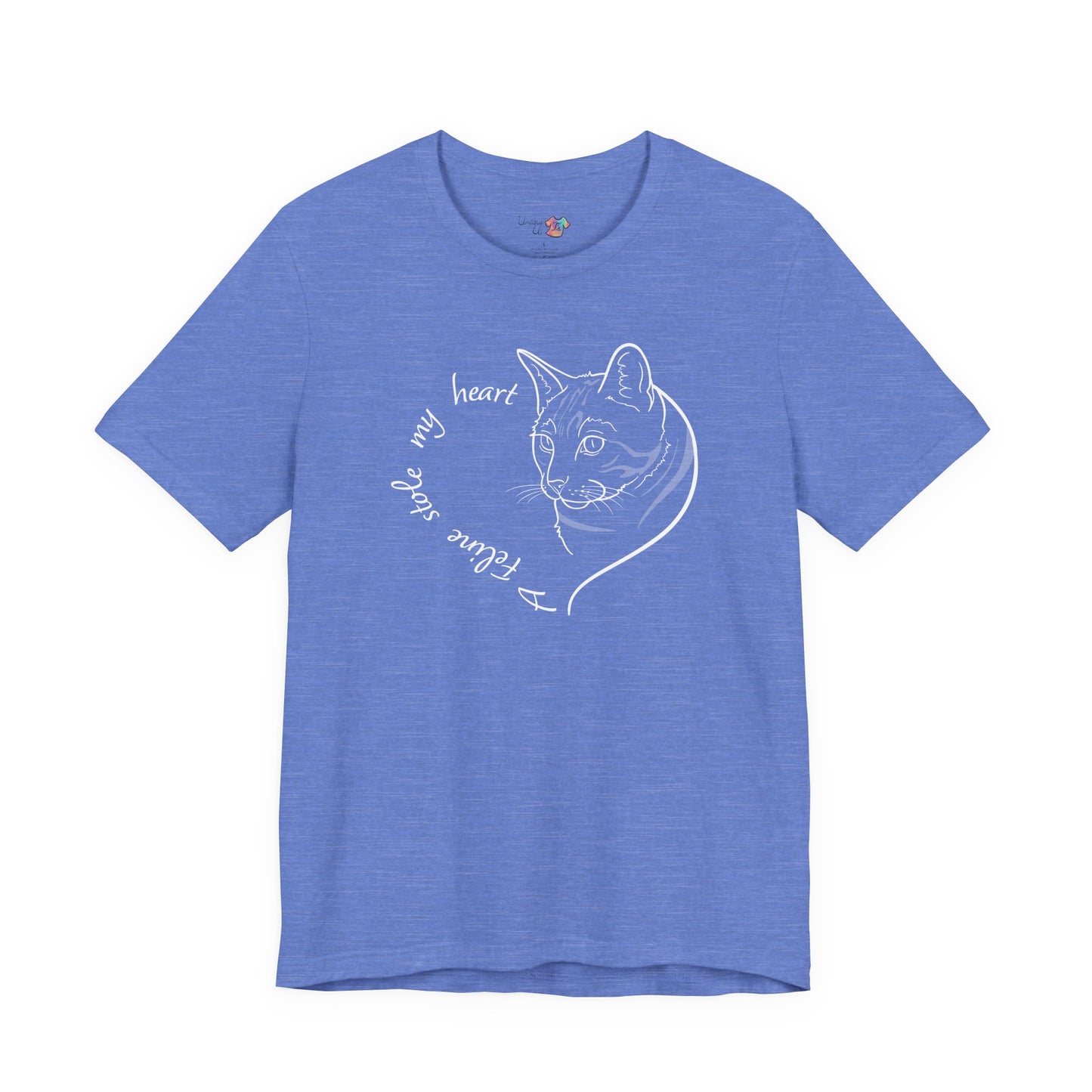 A Feline Stole My Heart-1 T-Shirt | Cute Cat Lover Gift, Cat Tee