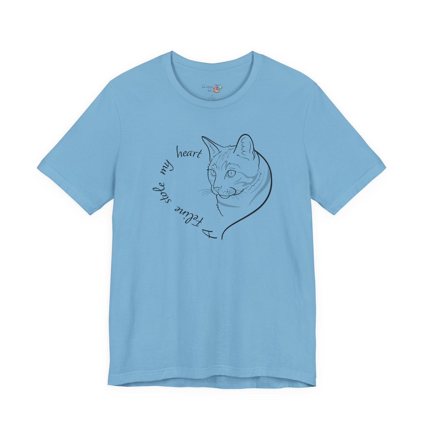 A Feline Stole My Heart-1 T-Shirt | Cute Cat Lover Gift, Cat Tee