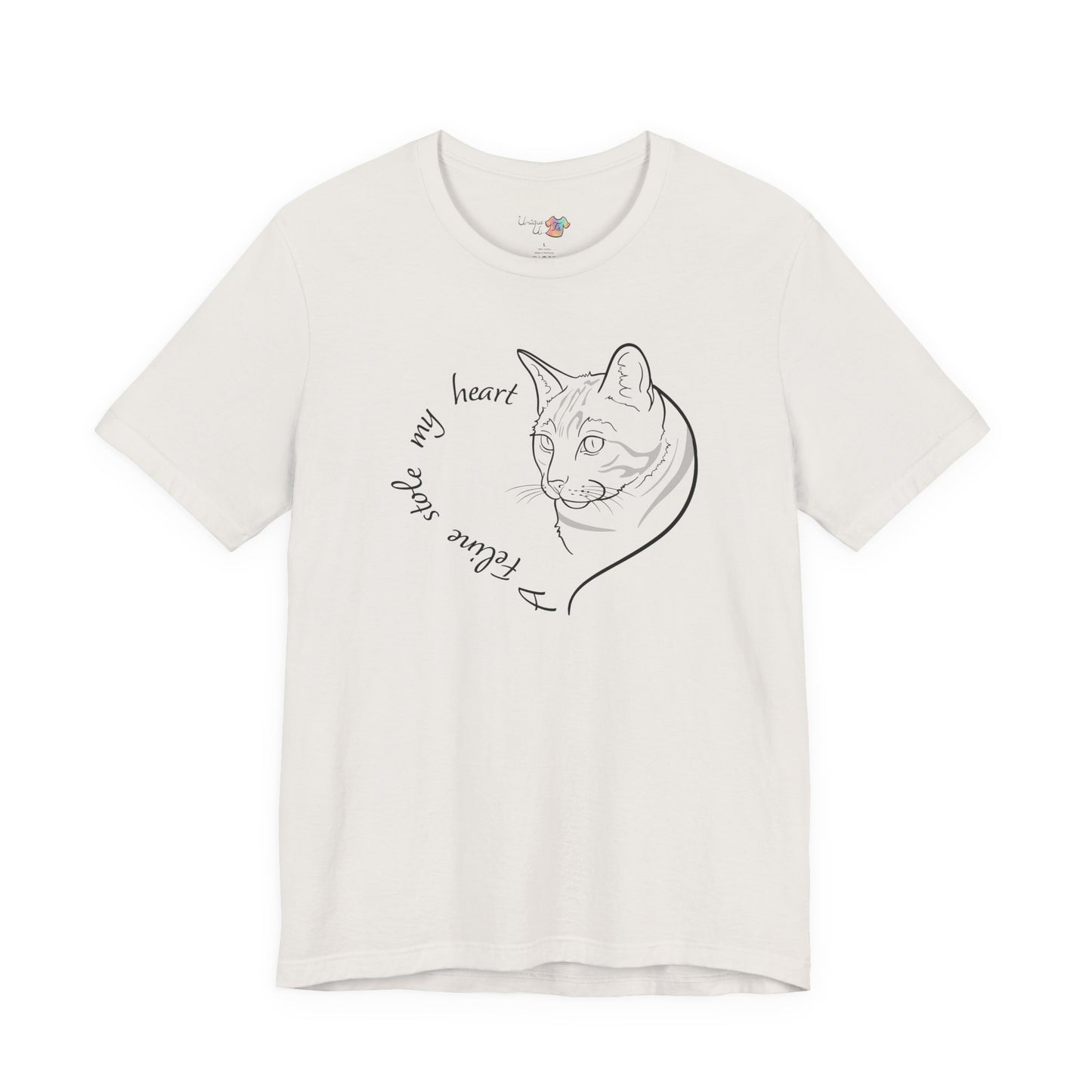 A Feline Stole My Heart-1 T-Shirt | Cute Cat Lover Gift, Cat Tee
