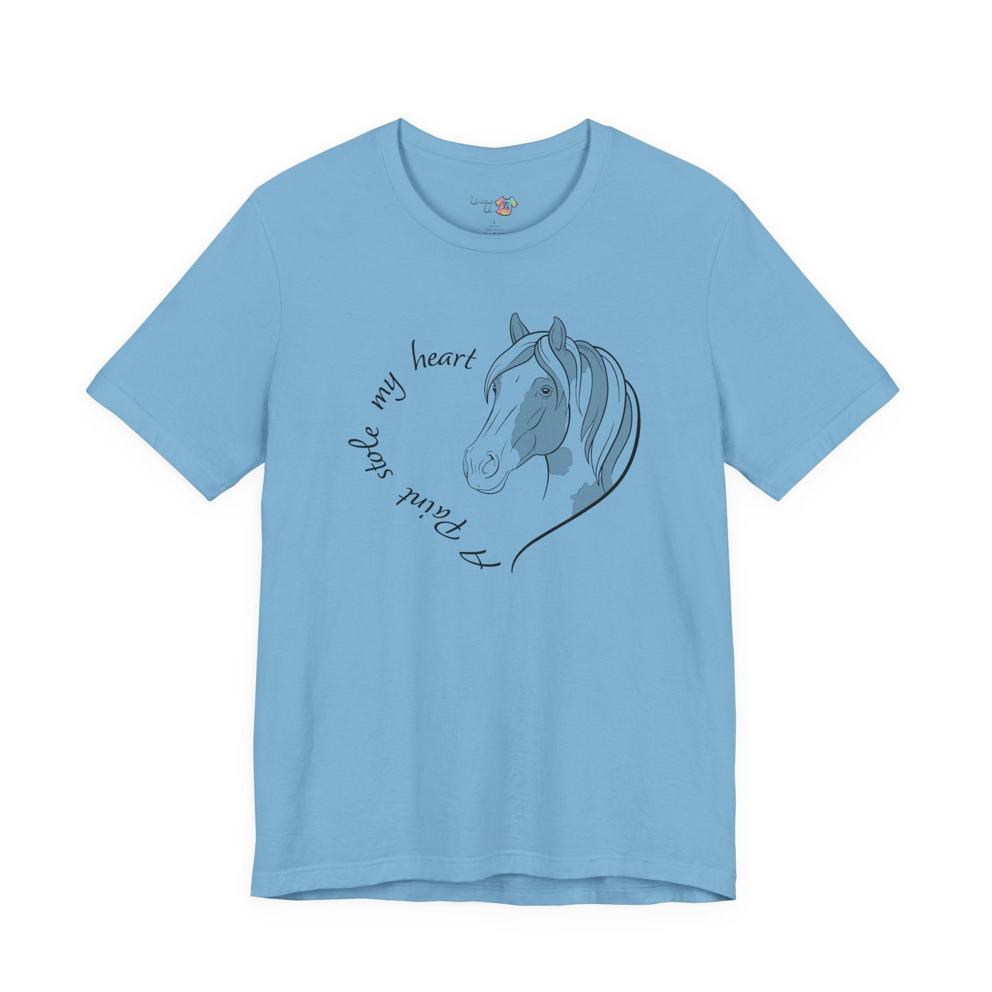 A Paint Stole My Heart T-Shirt | Cute Paint Horse Lover Gift, Equestrian Tee