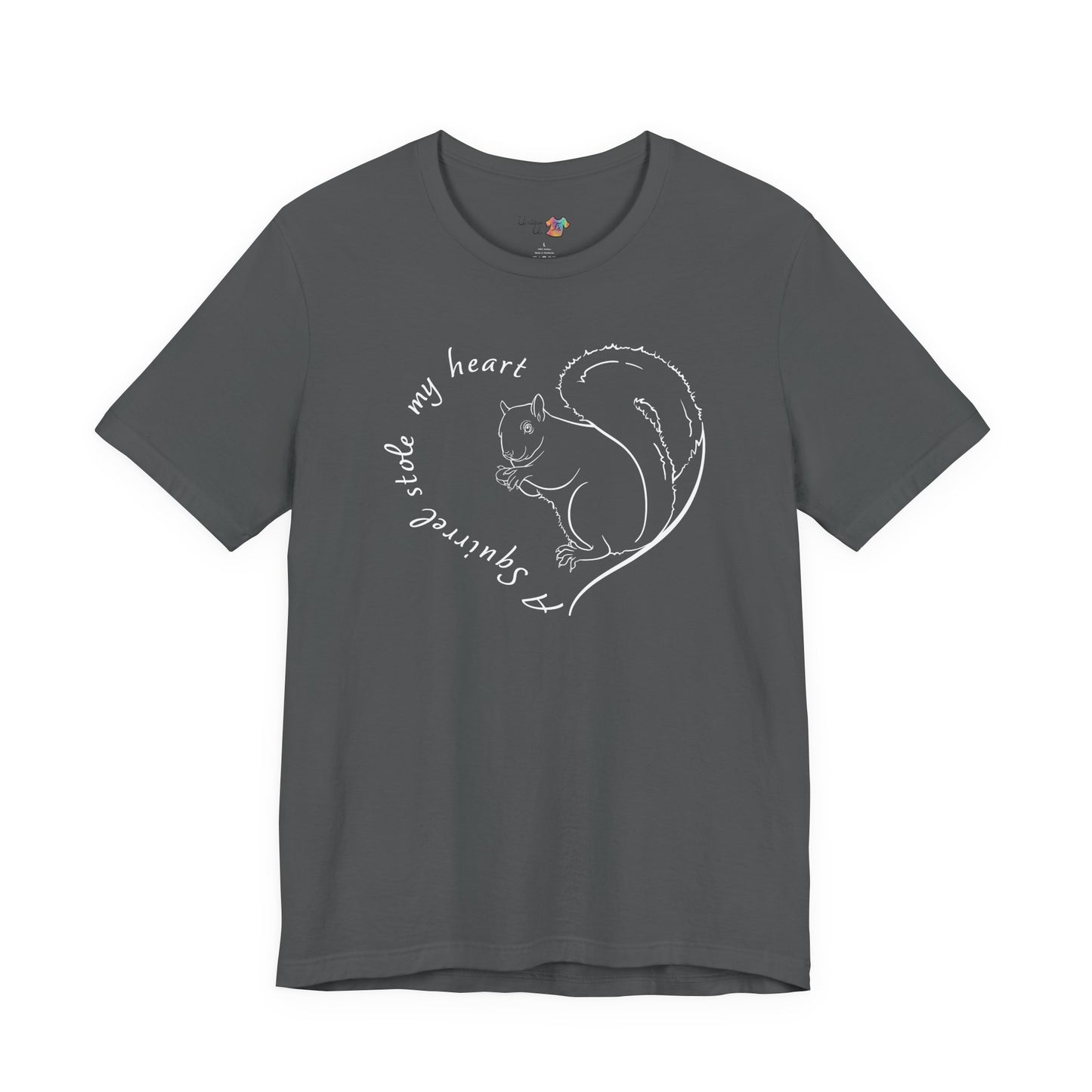 A Squirrel Stole My Heart T-Shirt | Cute Squirrel Lover Gift, Squirrel Tee