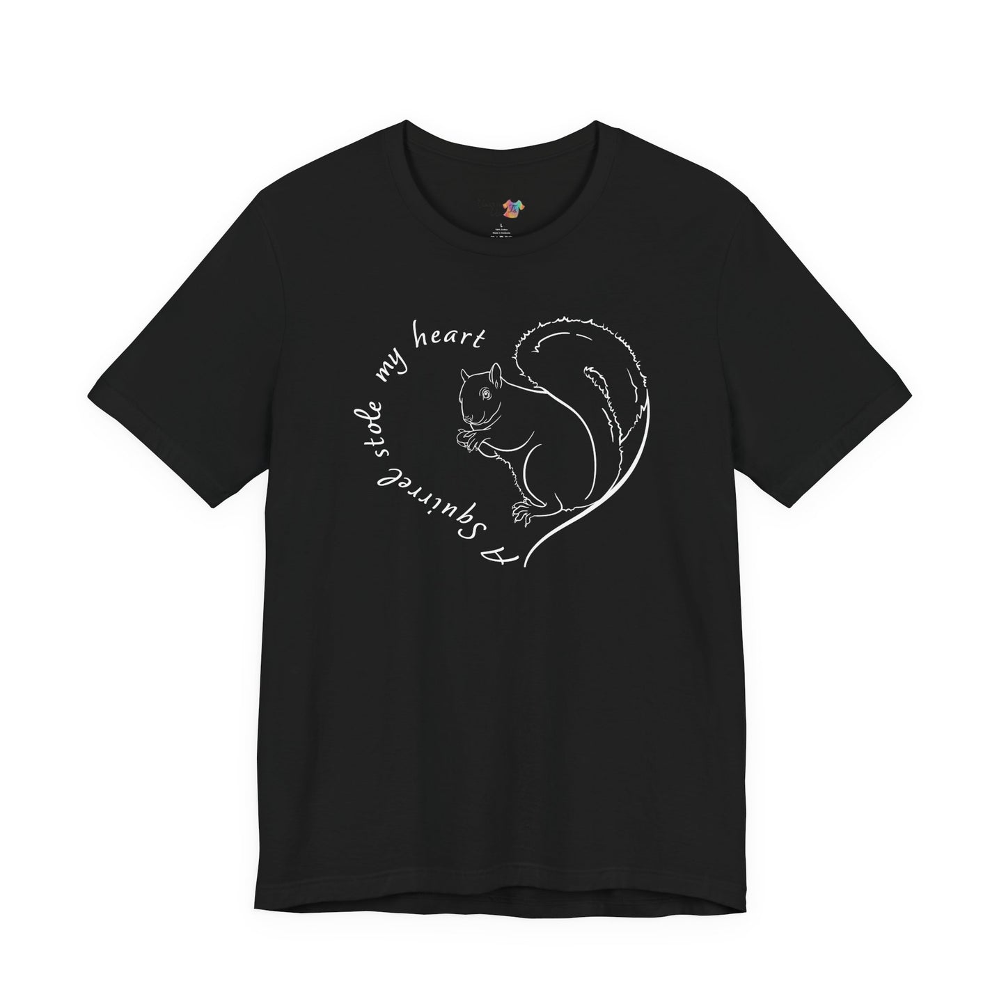 A Squirrel Stole My Heart T-Shirt | Cute Squirrel Lover Gift, Squirrel Tee