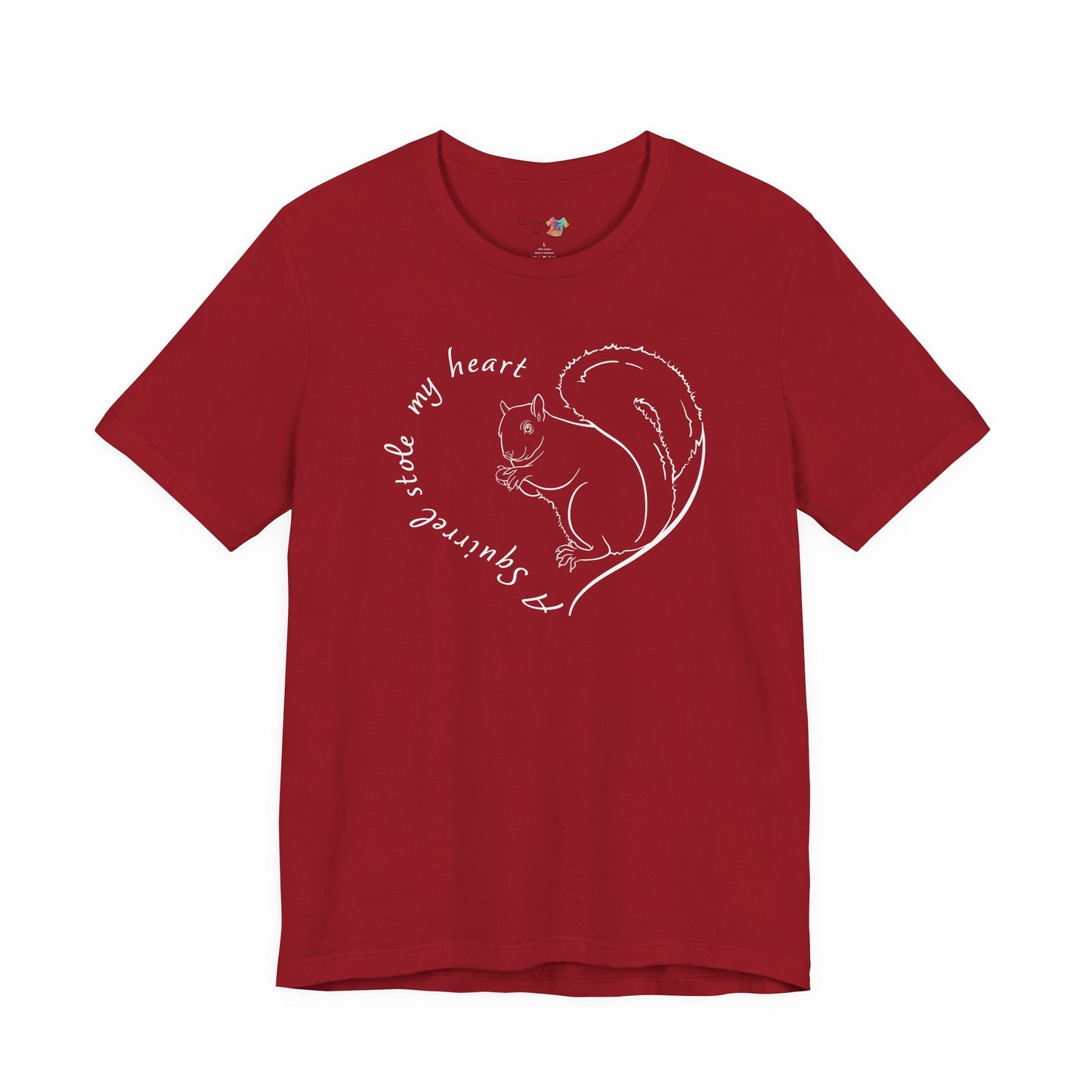 A Squirrel Stole My Heart T-Shirt | Cute Squirrel Lover Gift, Squirrel Tee