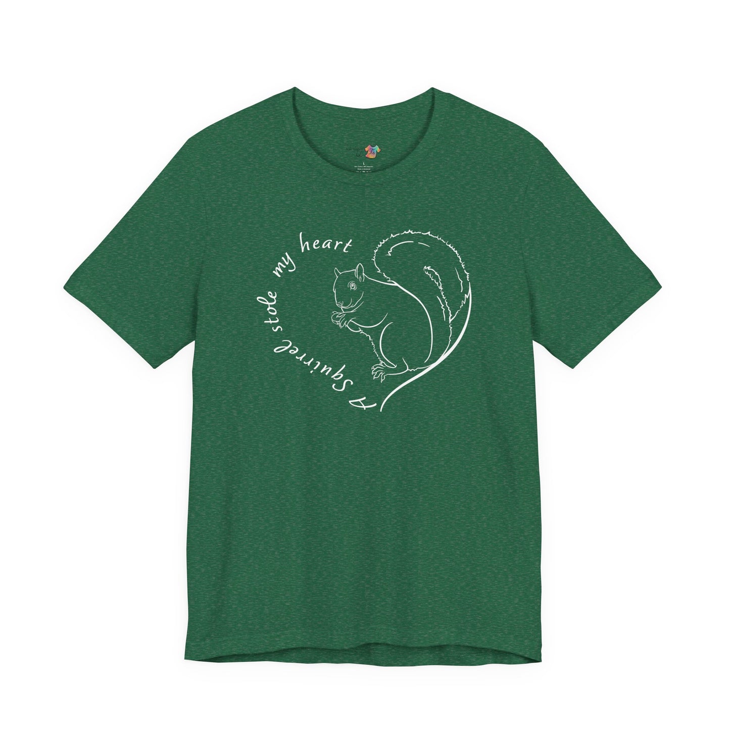A Squirrel Stole My Heart T-Shirt | Cute Squirrel Lover Gift, Squirrel Tee