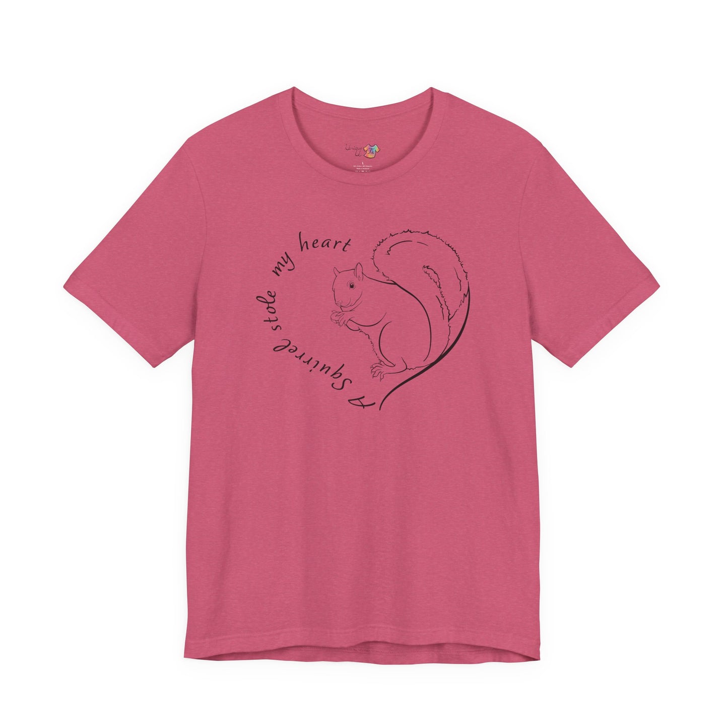 A Squirrel Stole My Heart T-Shirt | Cute Squirrel Lover Gift, Squirrel Tee