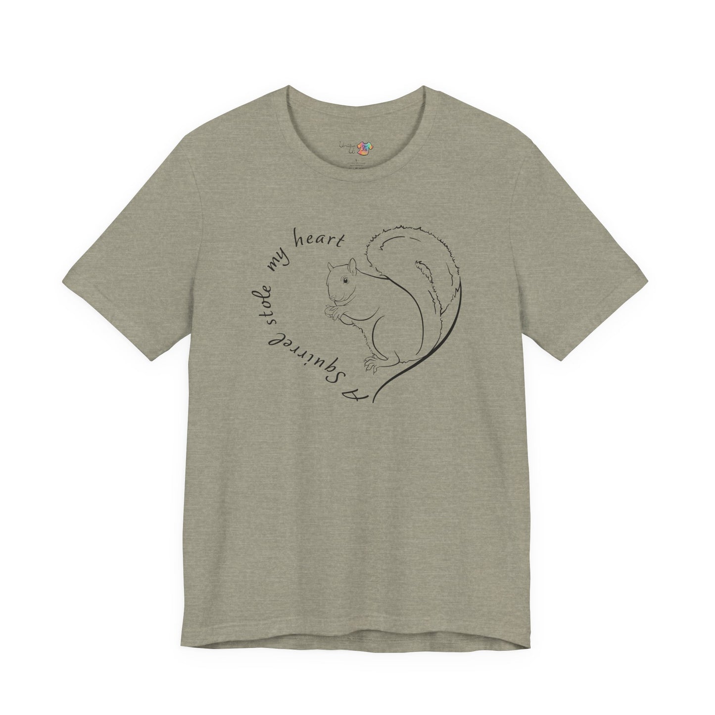 A Squirrel Stole My Heart T-Shirt | Cute Squirrel Lover Gift, Squirrel Tee