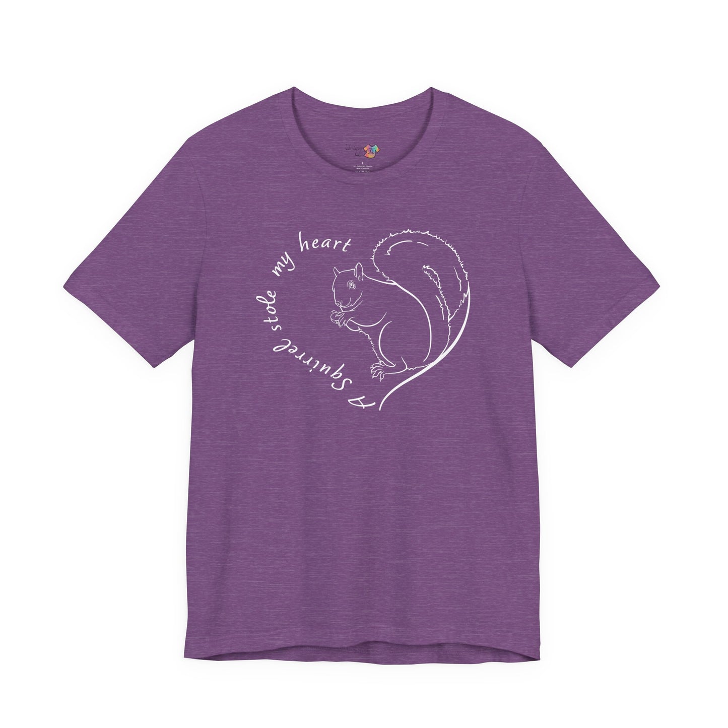 A Squirrel Stole My Heart T-Shirt | Cute Squirrel Lover Gift, Squirrel Tee