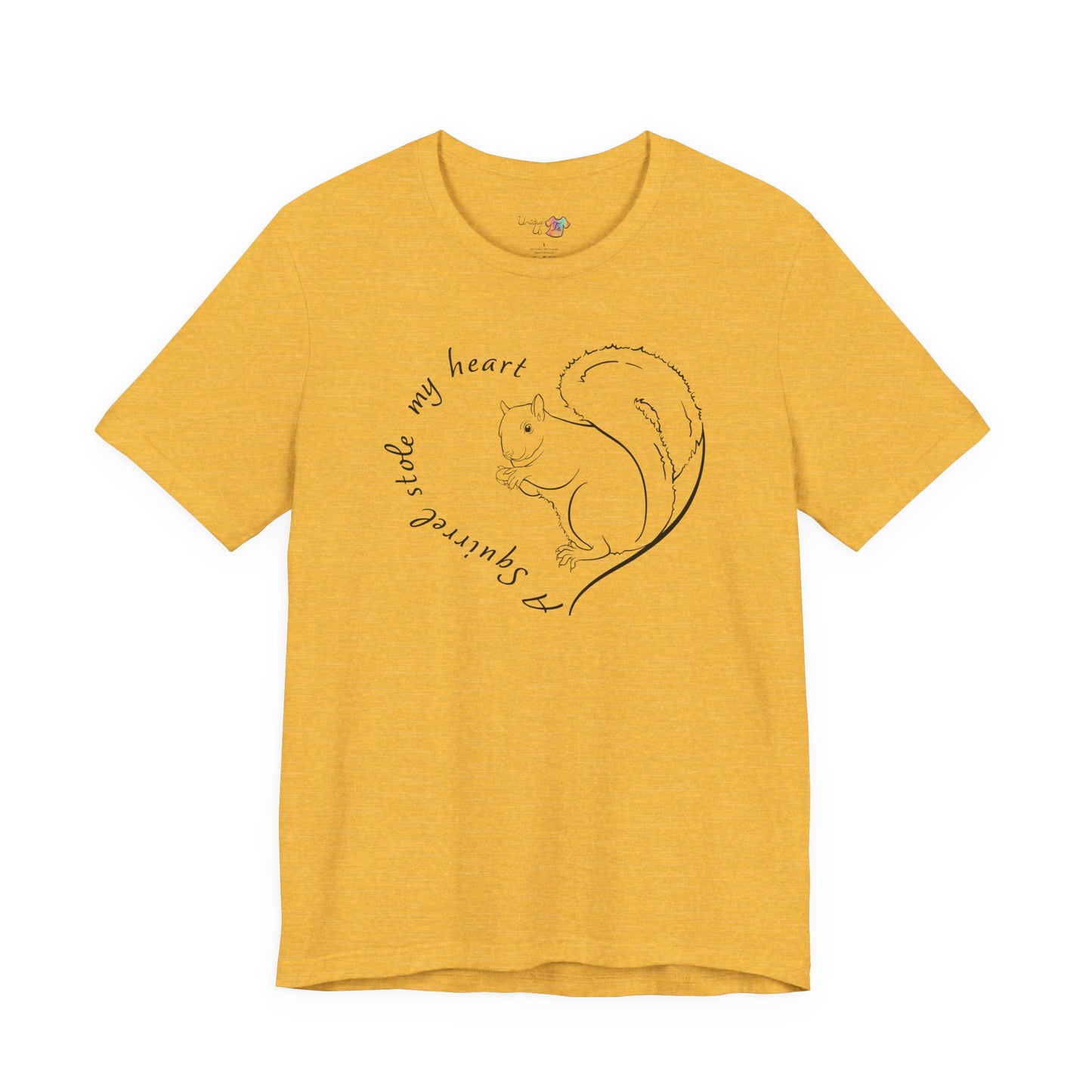 A Squirrel Stole My Heart T-Shirt | Cute Squirrel Lover Gift, Squirrel Tee