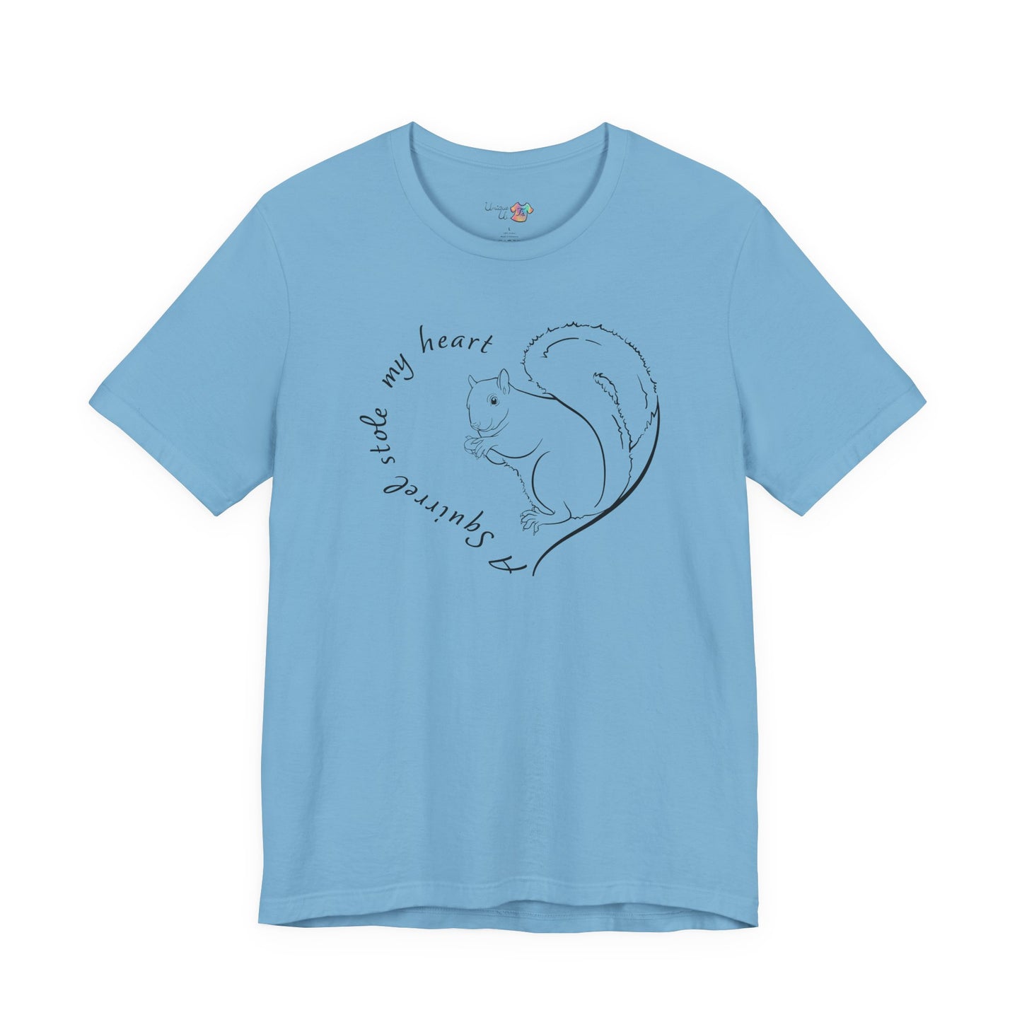 A Squirrel Stole My Heart T-Shirt | Cute Squirrel Lover Gift, Squirrel Tee