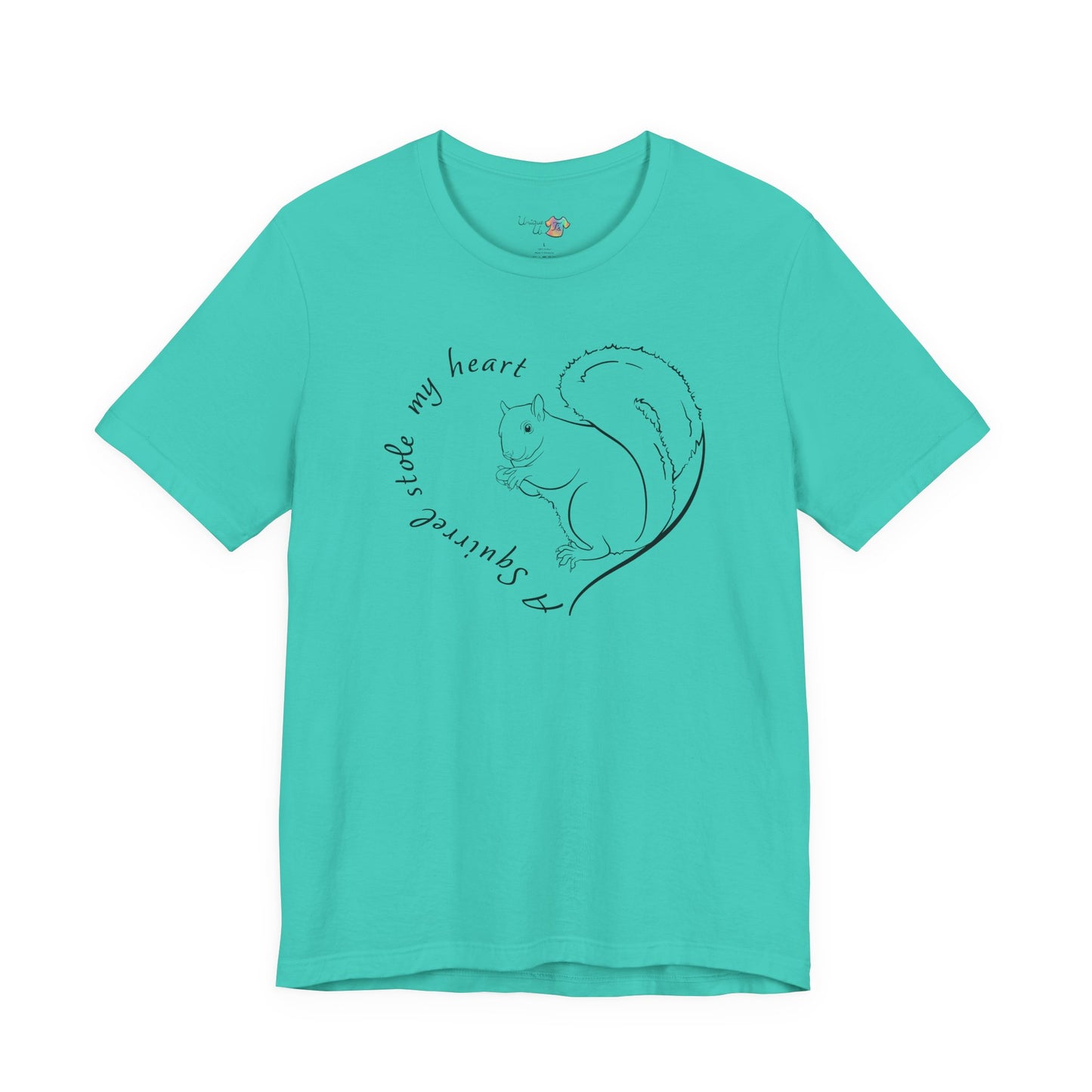 A Squirrel Stole My Heart T-Shirt | Cute Squirrel Lover Gift, Squirrel Tee