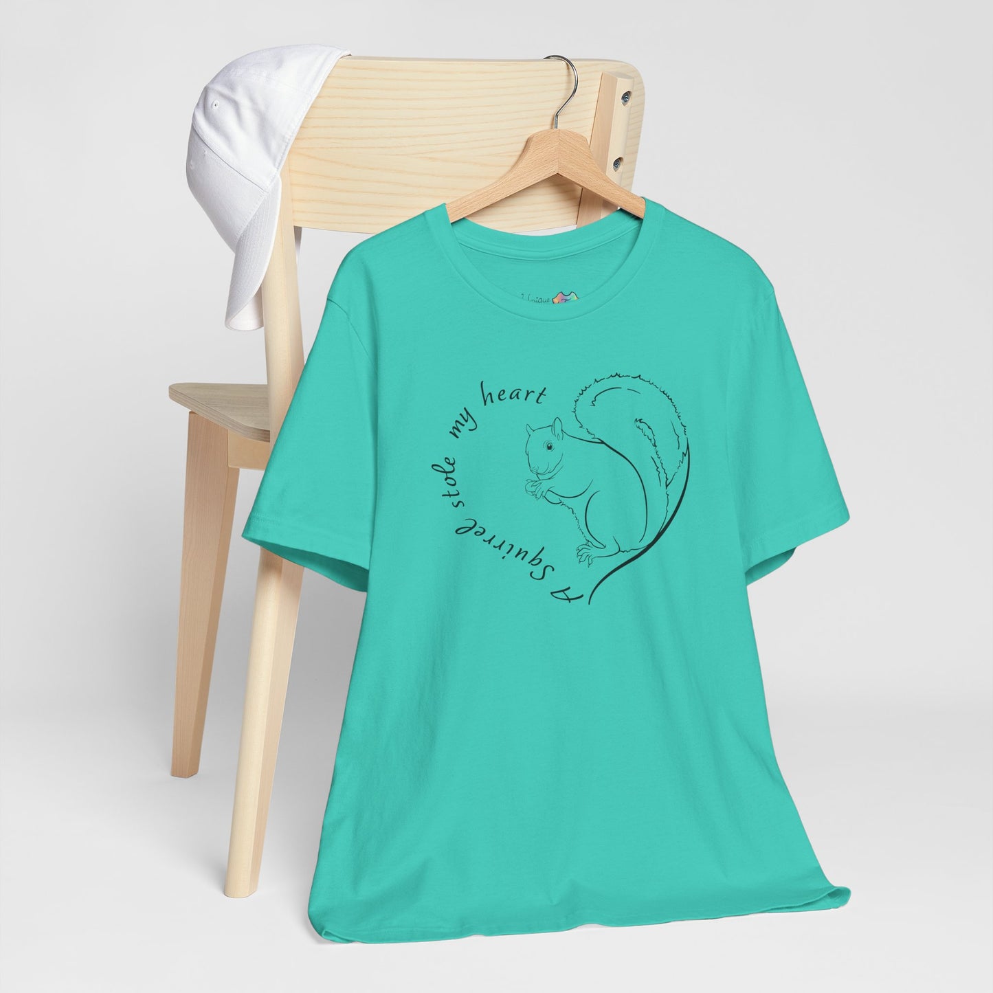 A Squirrel Stole My Heart T-Shirt | Cute Squirrel Lover Gift, Squirrel Tee